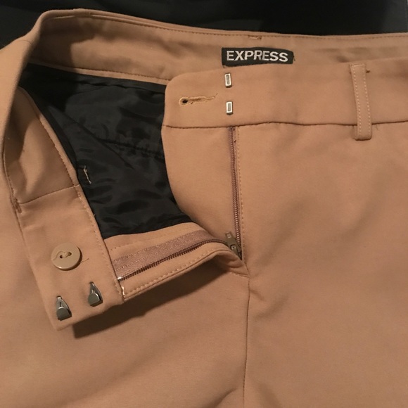 EXPRESS | Mid Rise Barely Boot Columnist Pant - Picture 4 of 6